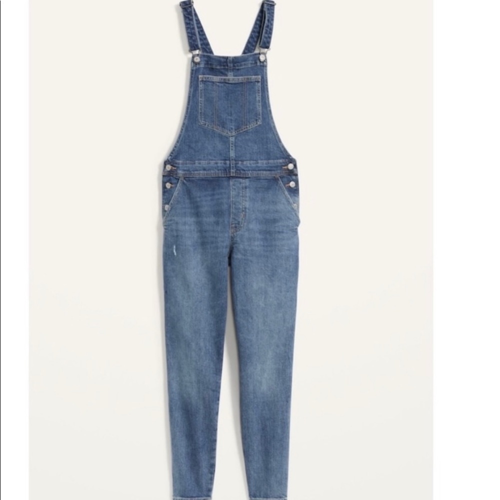 Old Navy Blue Denim Women's Overalls